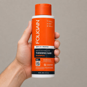 FOLIGAIN's Triple Action Shampoo: A Game-Changer for Thinning Hair in Men