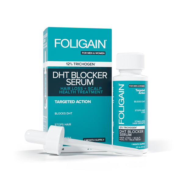 FOLIGAIN Serum blokujące DHT na odrastanie włosów z 12% Trichogenem®