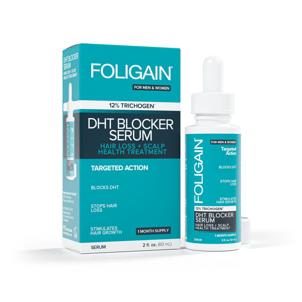 FOLIGAIN Serum blokujące DHT na odrastanie włosów z 12% Trichogenem®