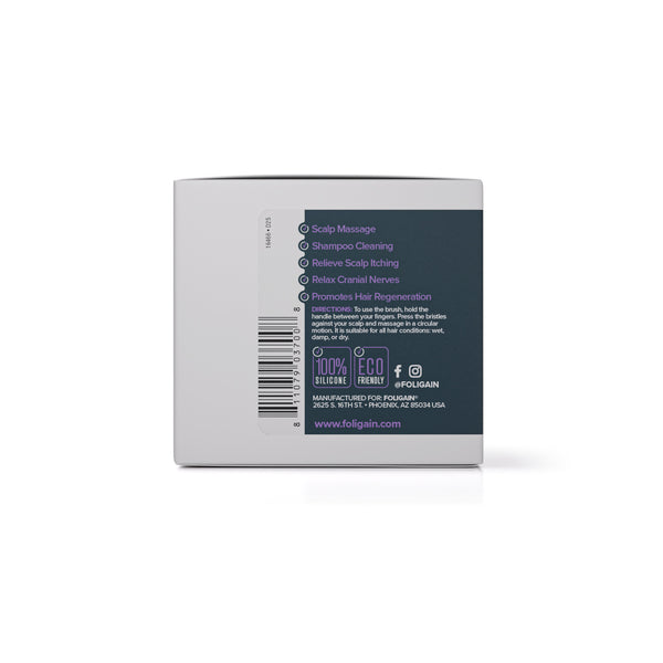 FOLIGAIN Peeling i masażer skóry głowy w kolorze fioletowym
