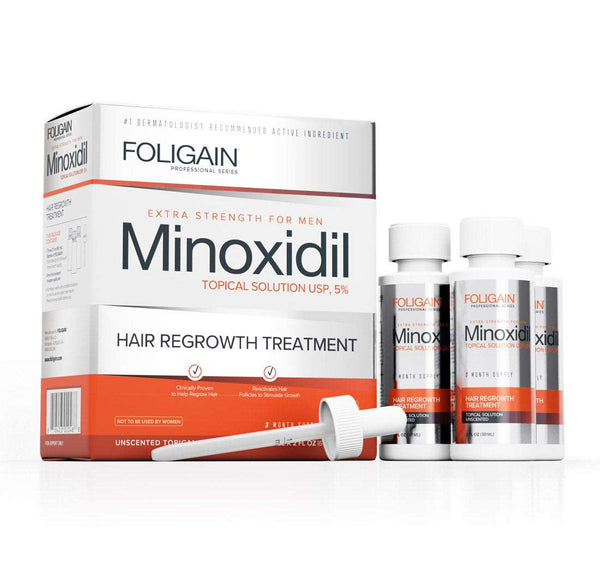 FOLIGAIN Minoxidil 5% Hair Regrowth Treatment For Men - FOLIGAIN EU